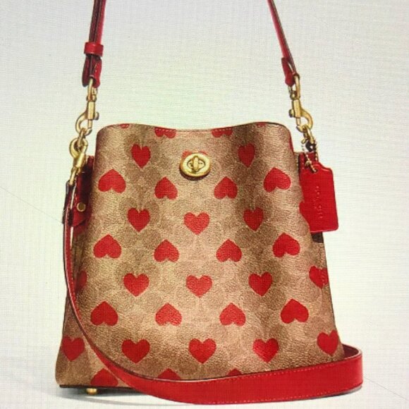 Coach Willow Bucket Bag in Signature Canvas NWT - Picture 1 of 7